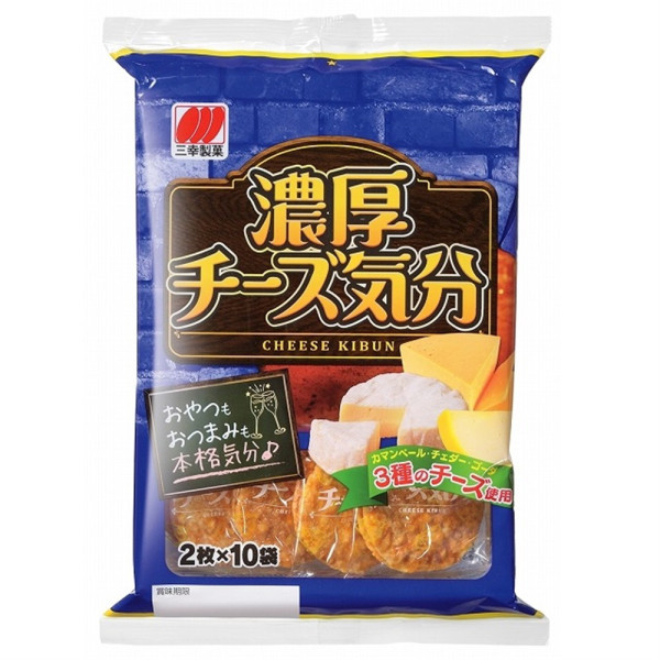 日本三幸製菓濃厚芝士仙貝91.4g 