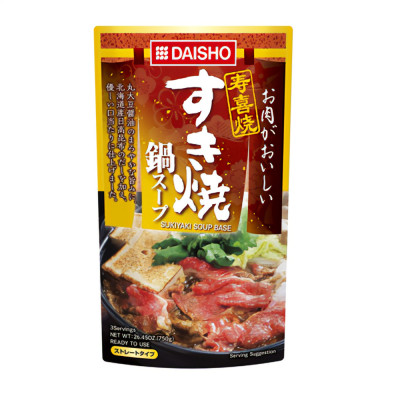 日本DAISHO 壽喜燒鍋高湯火鍋湯包 750g