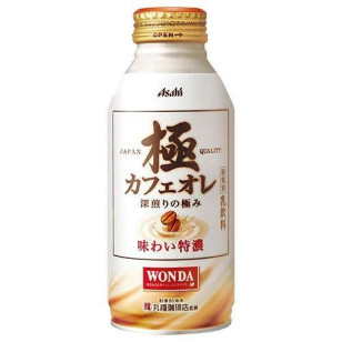 日本Asahi-Wonda-特濃牛奶咖啡370g