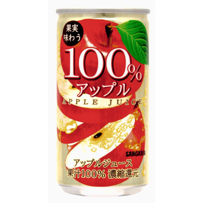 *日本Sangaria 100%蘋果汁190g (JPSJ04A/700245)