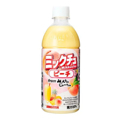 日本Sangaria 桃味乳酸飲 500ml / 支
