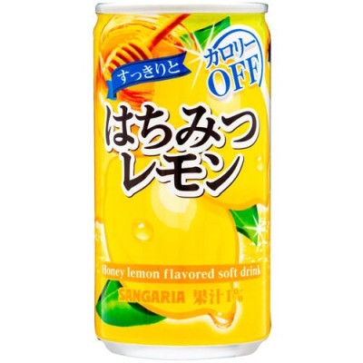 日本Sangaria 清透蜂蜜檸檬185g 