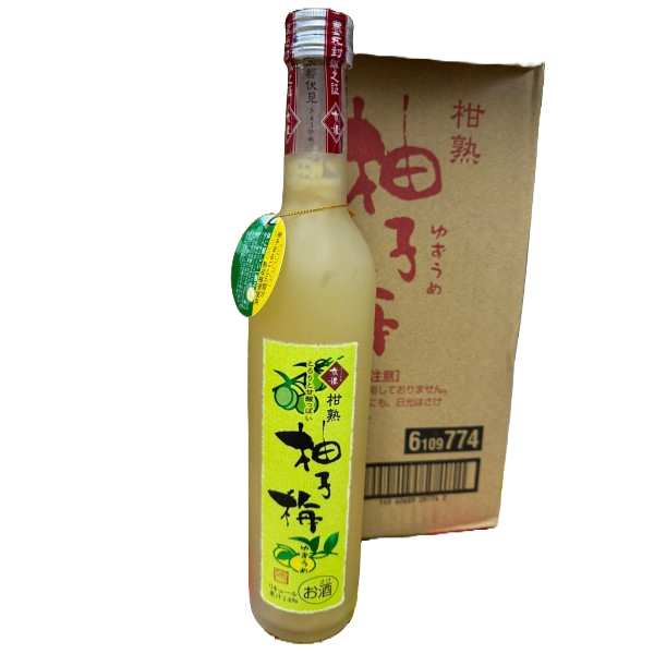 日本 京姫 柑熟 柚子梅酒 500ml ( JPW0014 / 709203)