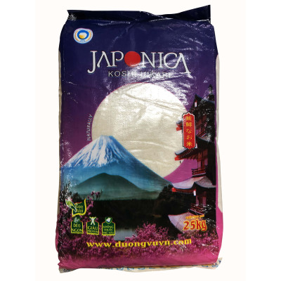越南珍珠米Japonica Rice 25KG（VNR001/509100）